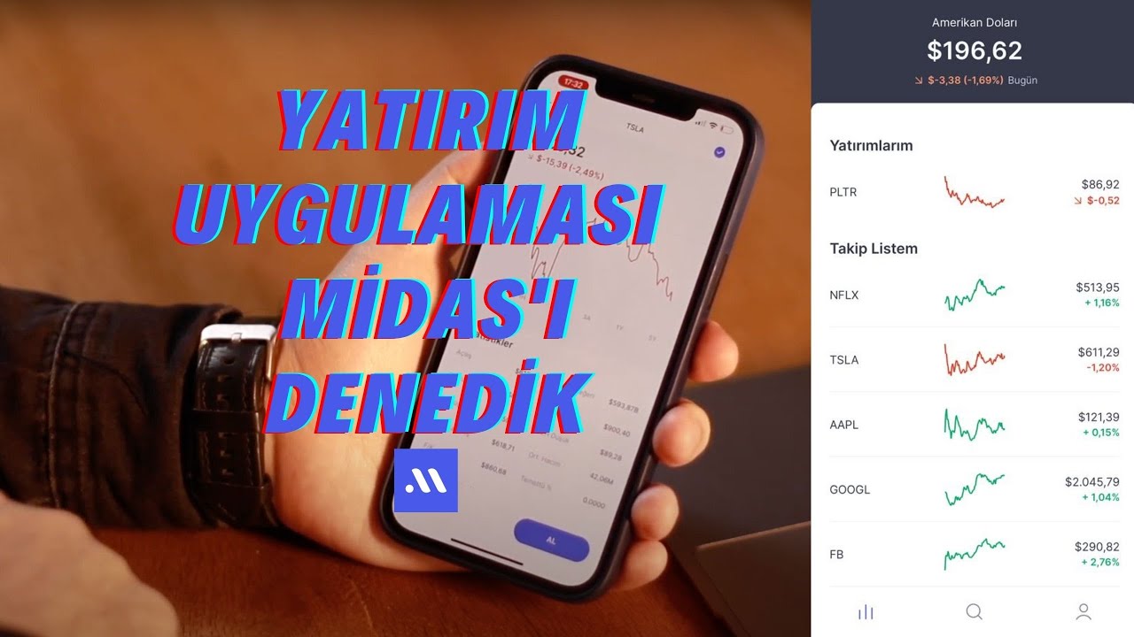 Türk ve Amerikan hisse senedi alım satımı yapmanızı sağlayan Midas uygulamasını denedik!