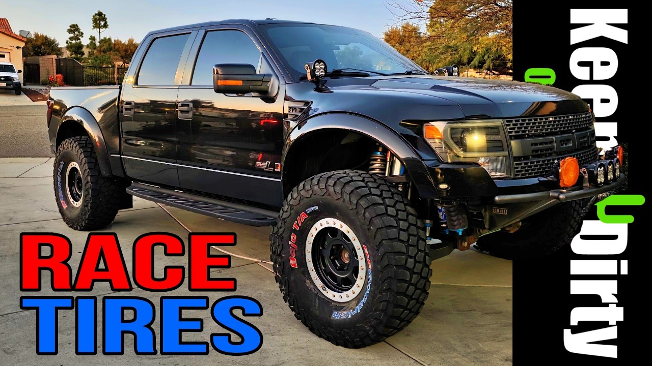 RACE TIRES on a Gen1 Raptor