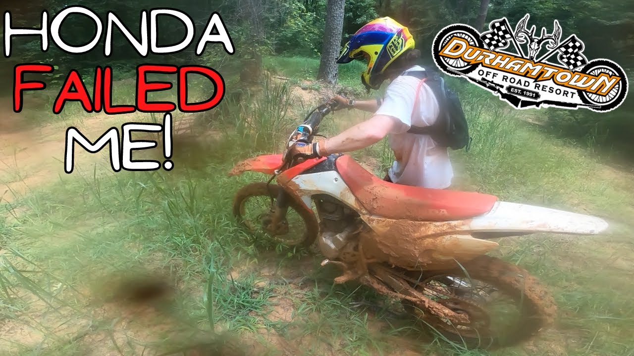 I broke the rental bike... | Durhamtown Off Road Resort | Part 2