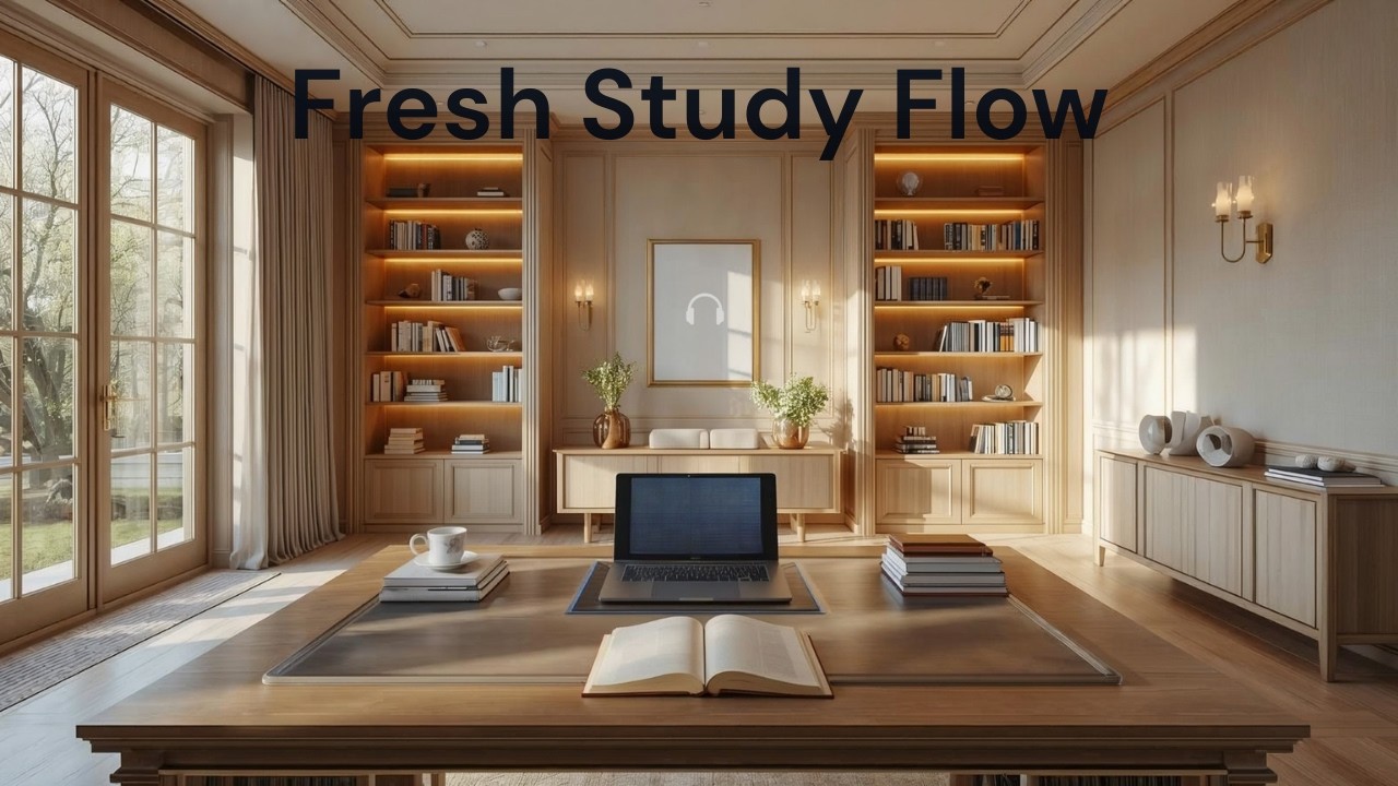 Soft Springline Lofi | Fresh Bright Study Flow | 55 Minutes