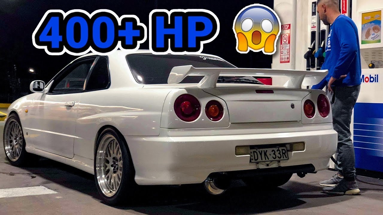 Angelo's 400+HP R34 Skyline!! (SO CLEAN)