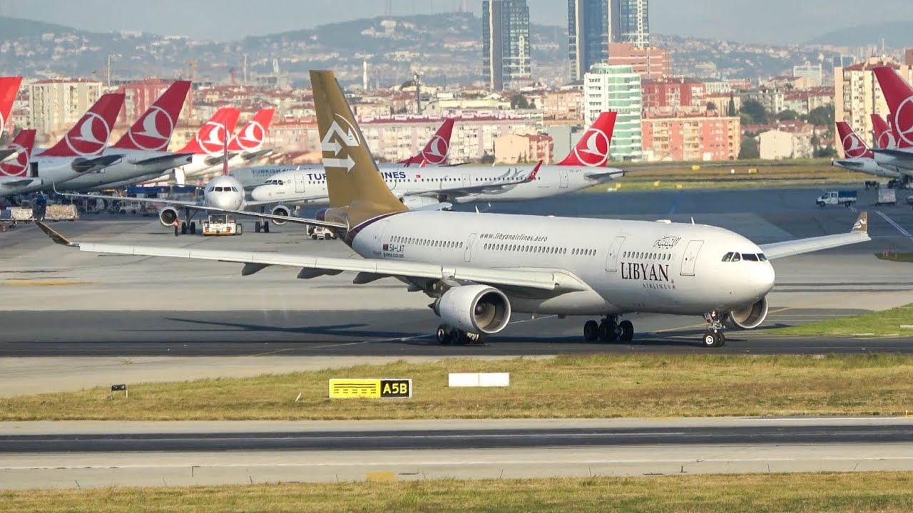 Istanbul airport Plane spotting October 2018 - Spectacular day filled with great traffic!
