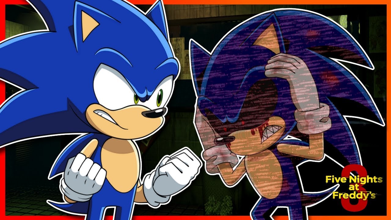 TiMe To SuFfEr YoU bLuE pEsT!! [SPOOPY MONTH] Sonic plays five nights at freddys 3