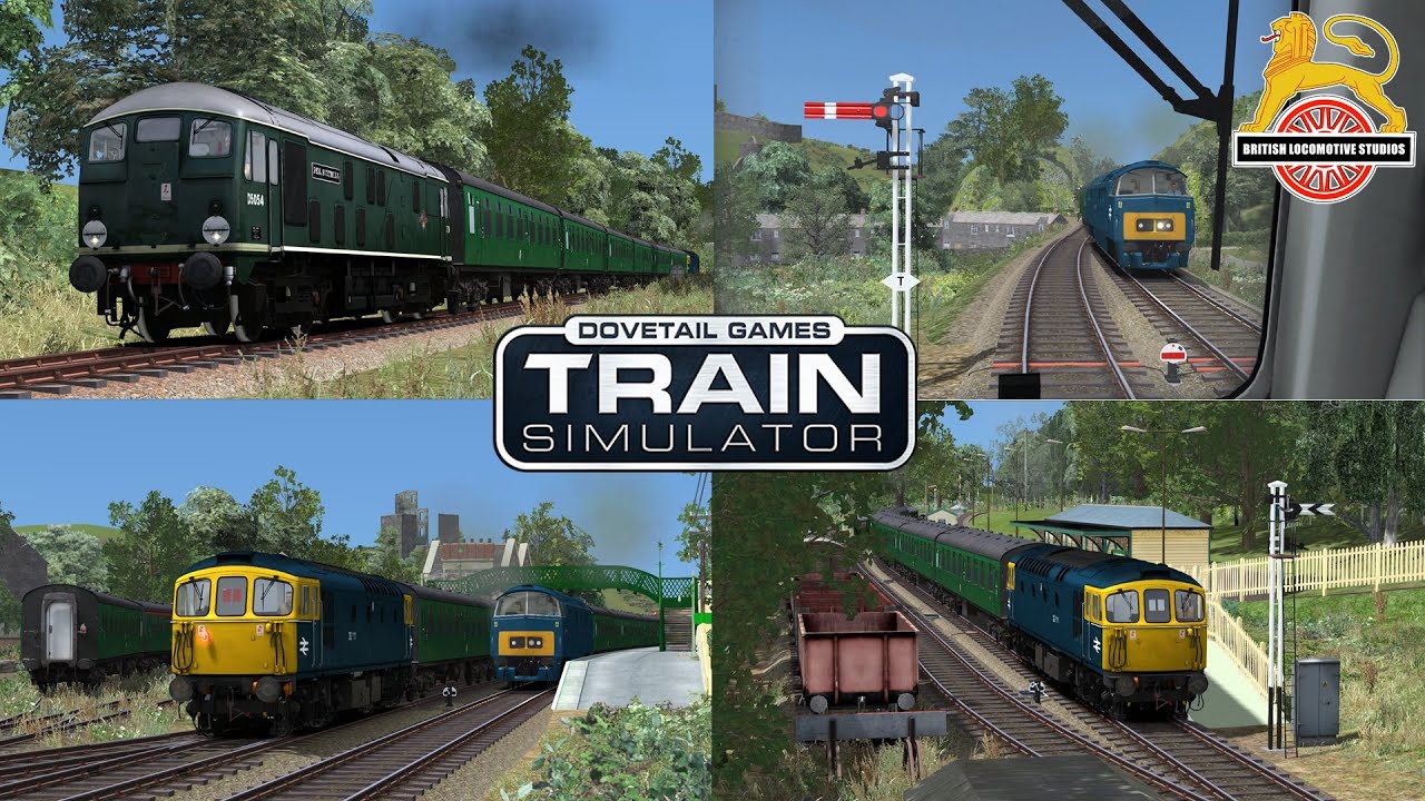 TS Classic - Class 24 D5054 Reskin Pack Swanage 2024 Gala Scenarios