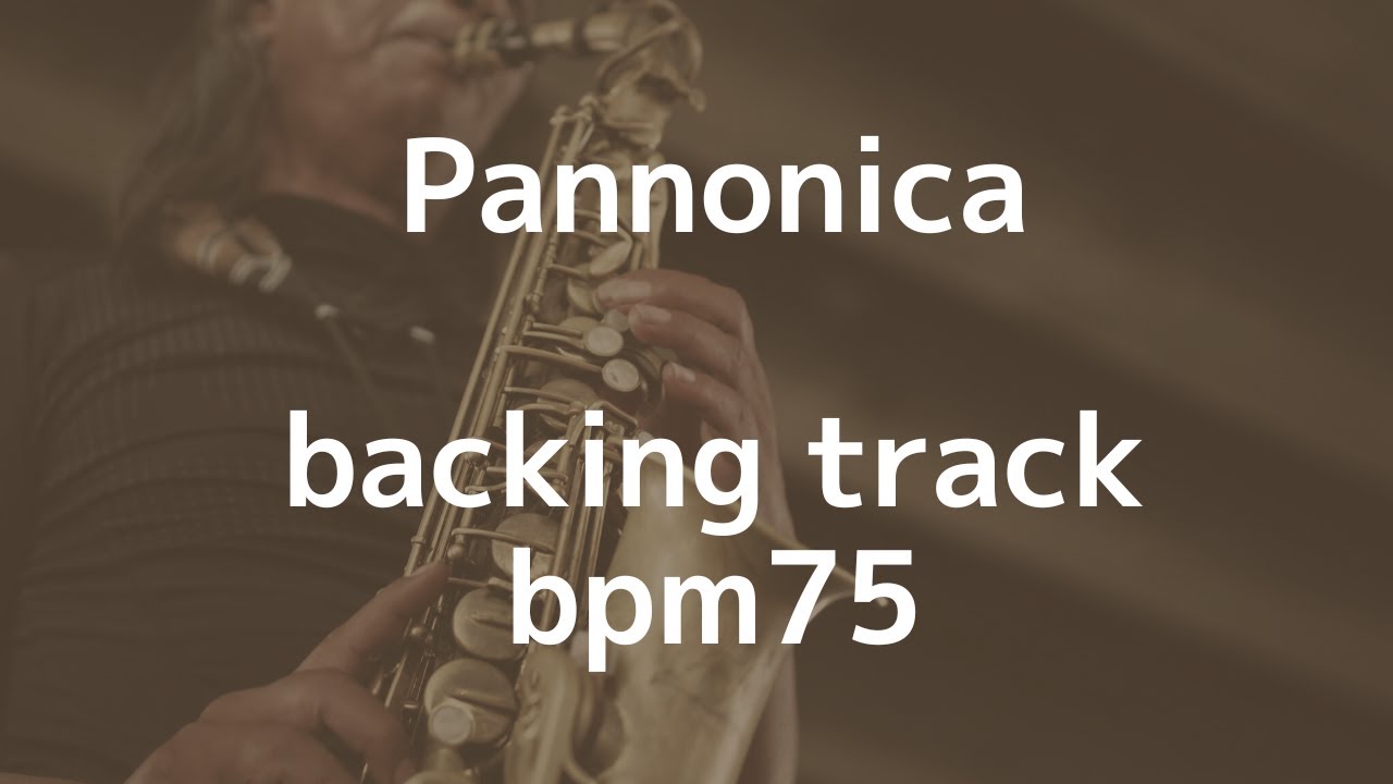 Pannonica/backing track/bpm75