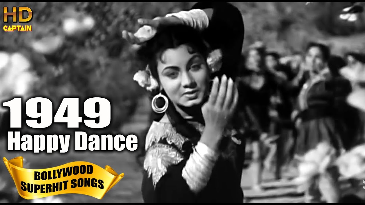 1949 Bollywood Dance Songs Video - Old Superhit Gaane - Popular Hindi Songs