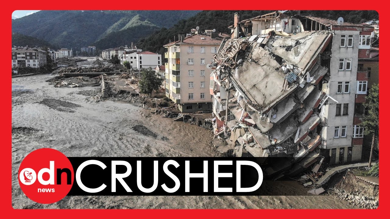 Turkey Floods: Death Toll SOARS as Towers Crumble