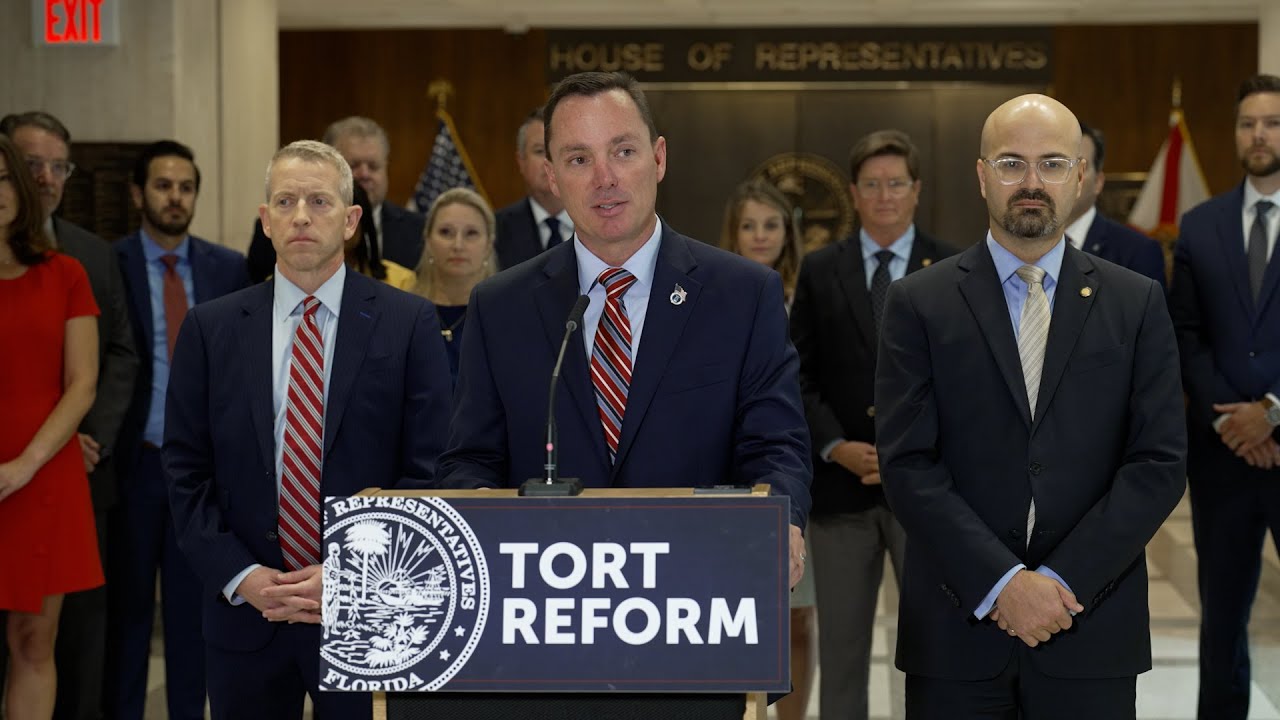 Tort Reform Press Conference | Speaker Paul Renner