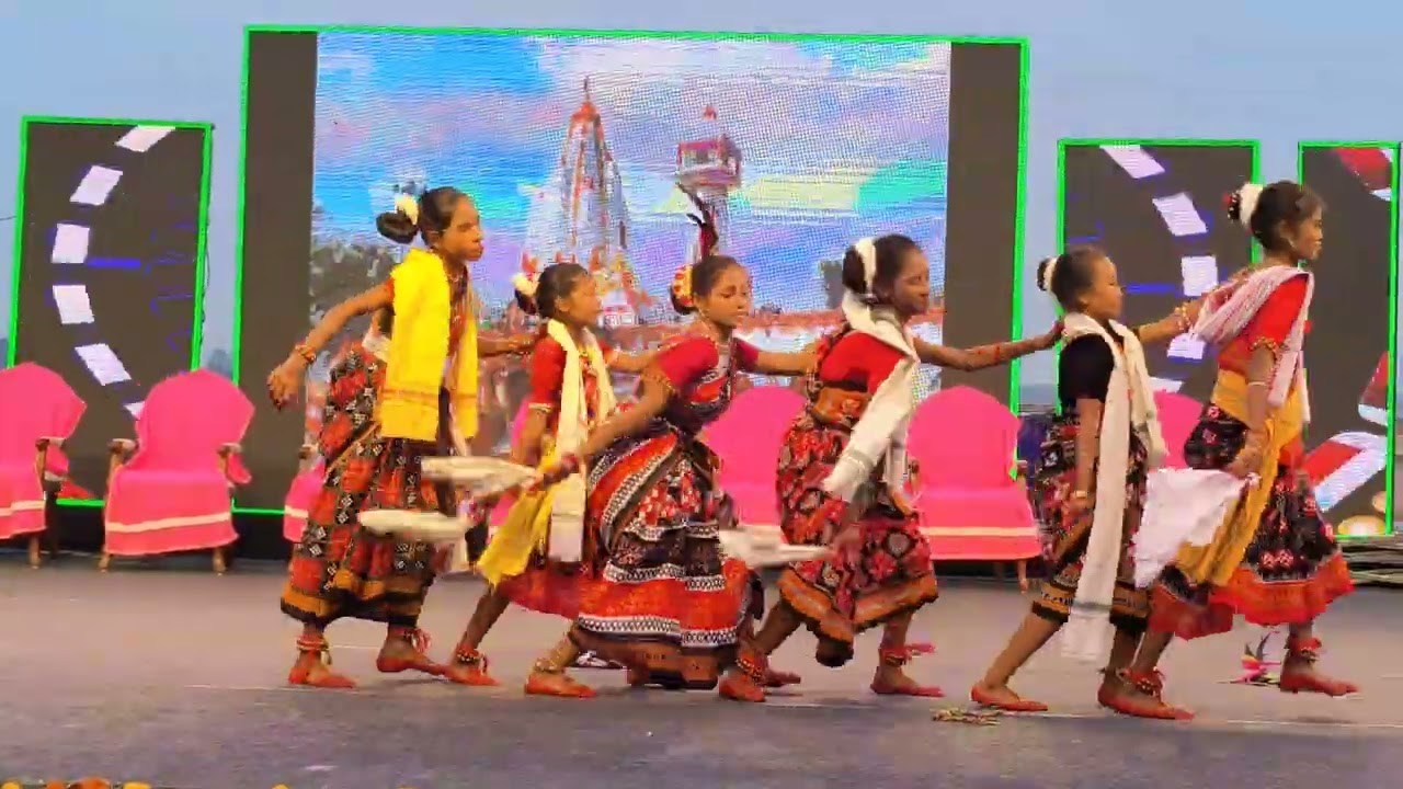 Sambalpuri folk dance, Anualday fuction, cuttack