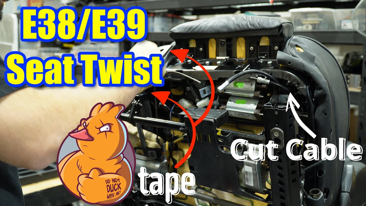 E38/E39 Seat Twist Repair | 540i Restoration