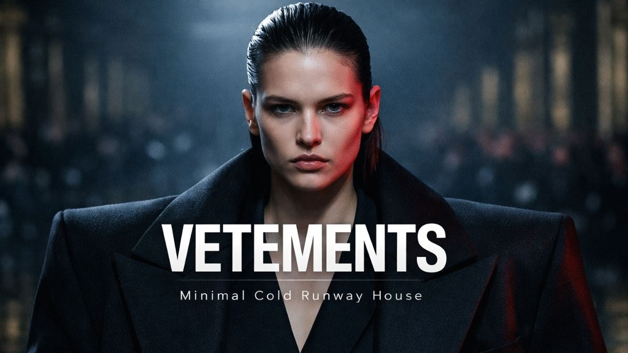 Vetements · Minimal Cold Runway House