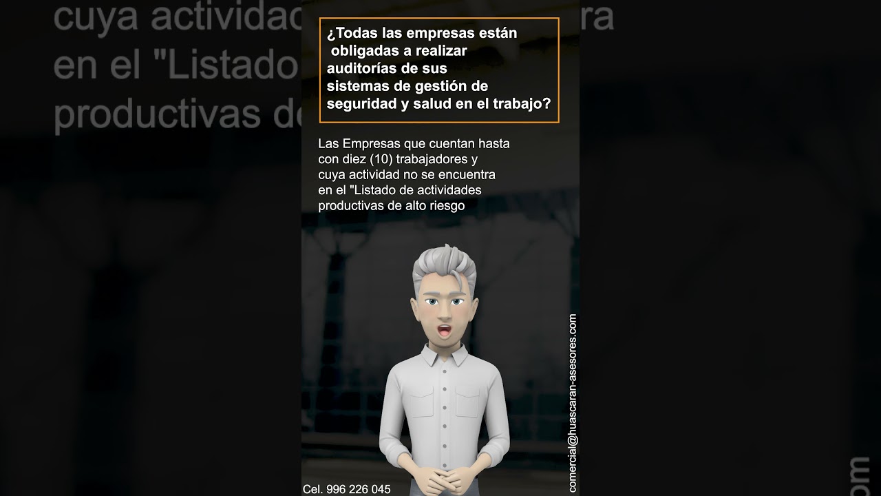 &iquest;Todas las empresas est&aacute;n obligadas a realizar auditor&iacute;as MINTRA?