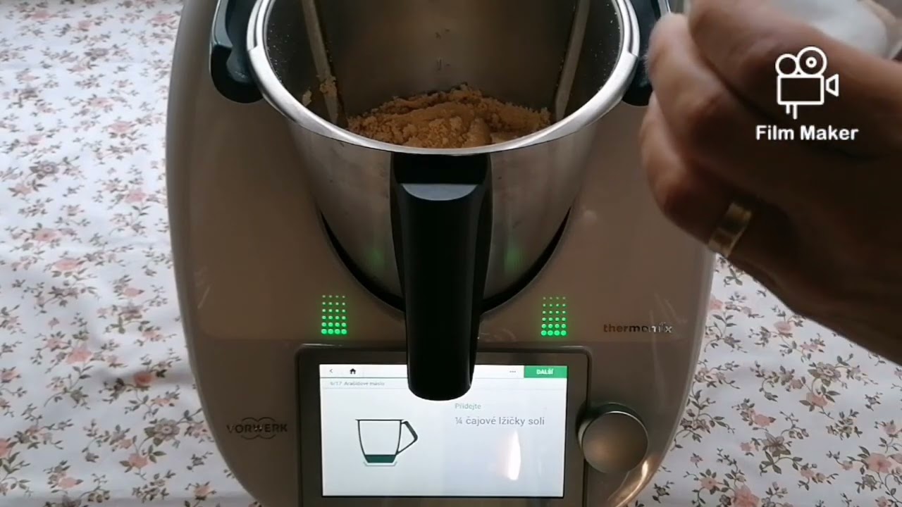 Arašídové máslo a Thermomix TM6 Snadné vaření s Thermomixem  (Martina Králíková)