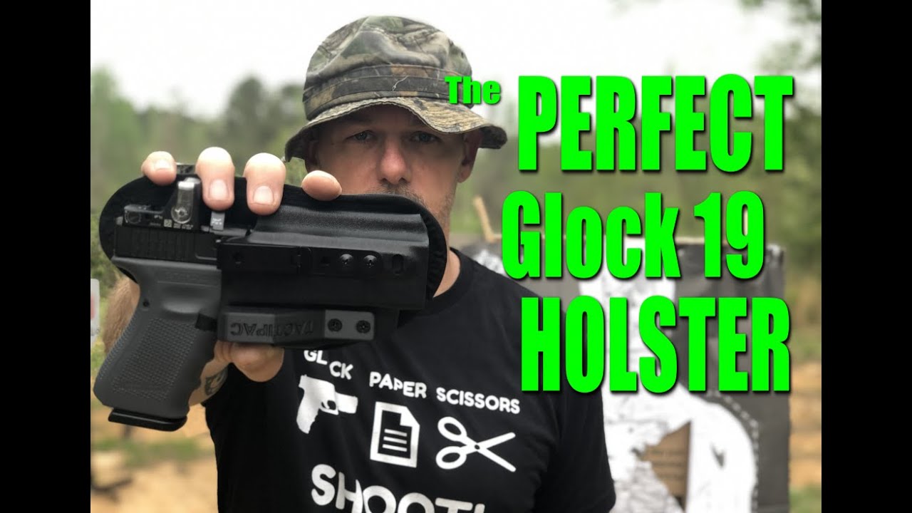 The PERFECT Glock 19 IWB Holster for Concealed Carry (Glock 19X / 45 9mm too!)