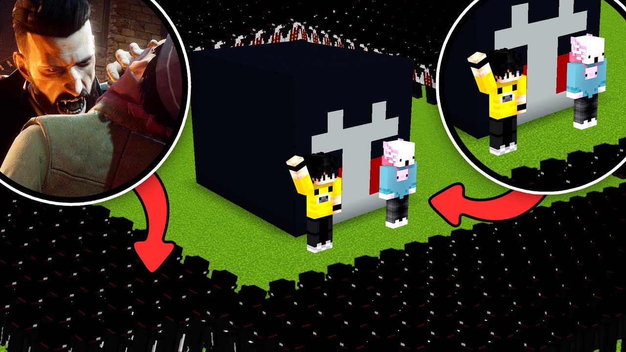 1.000.000 VAMPİR VS AVCI EV!! | Minecraft