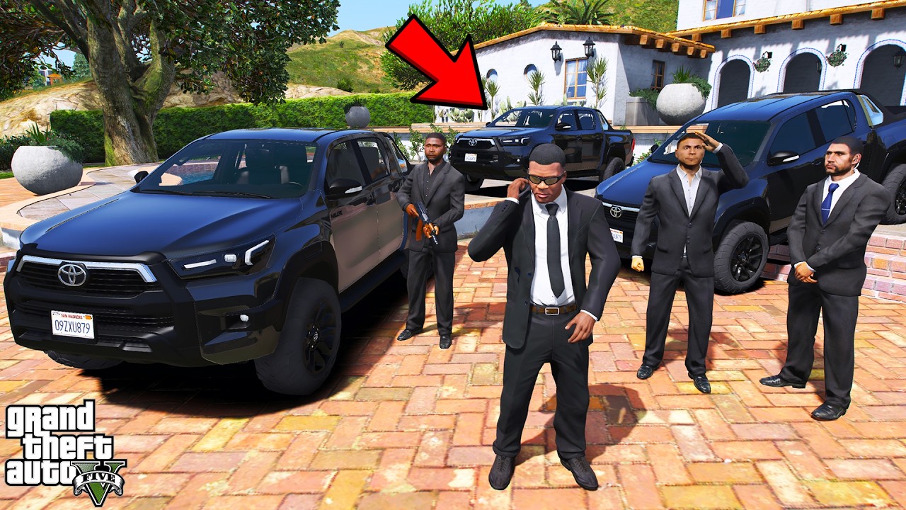 Franklin Becomes a Millionaire&rsquo;s Bodyguard in GTA 5 | SHINCHAN and CHOP