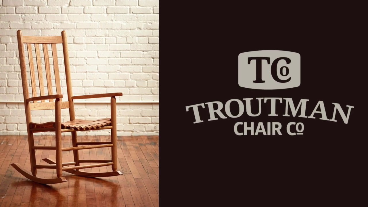 Troutman 146 Cottage Rocking Chair &ndash; Solid Wood & Handmade