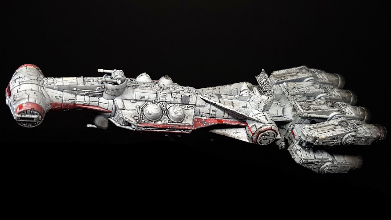 Building Bandai's Blockade Runner from start to finish