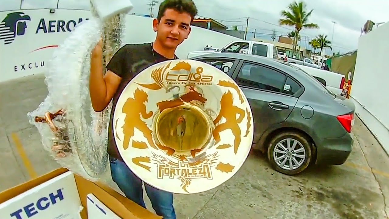 EL GANADOR DE LA TUBA QUE REGALÉ!!!....