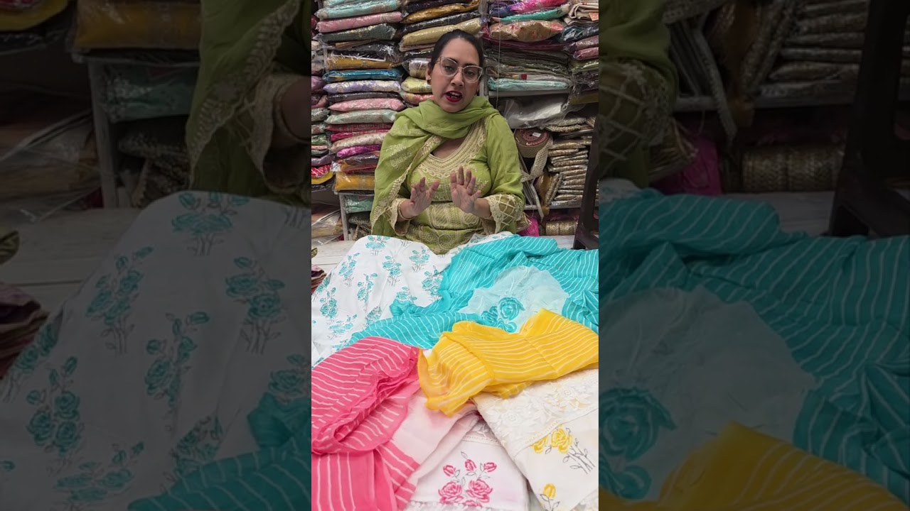 Kapoor creations, Patiala, Tripuri Town, 6239426816, cotton brended suits only 1500 de 2, book fast