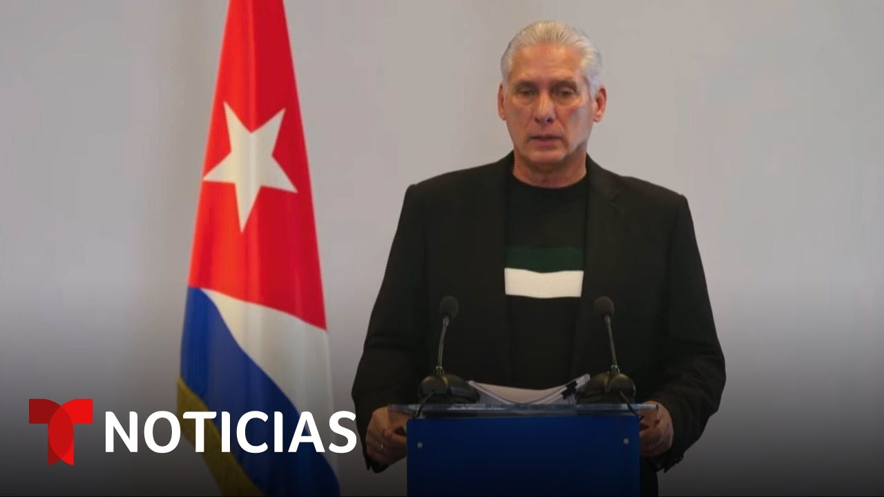 EN VIVO: Vea el discurso del líder cubano, Miguel Díaz-Canel