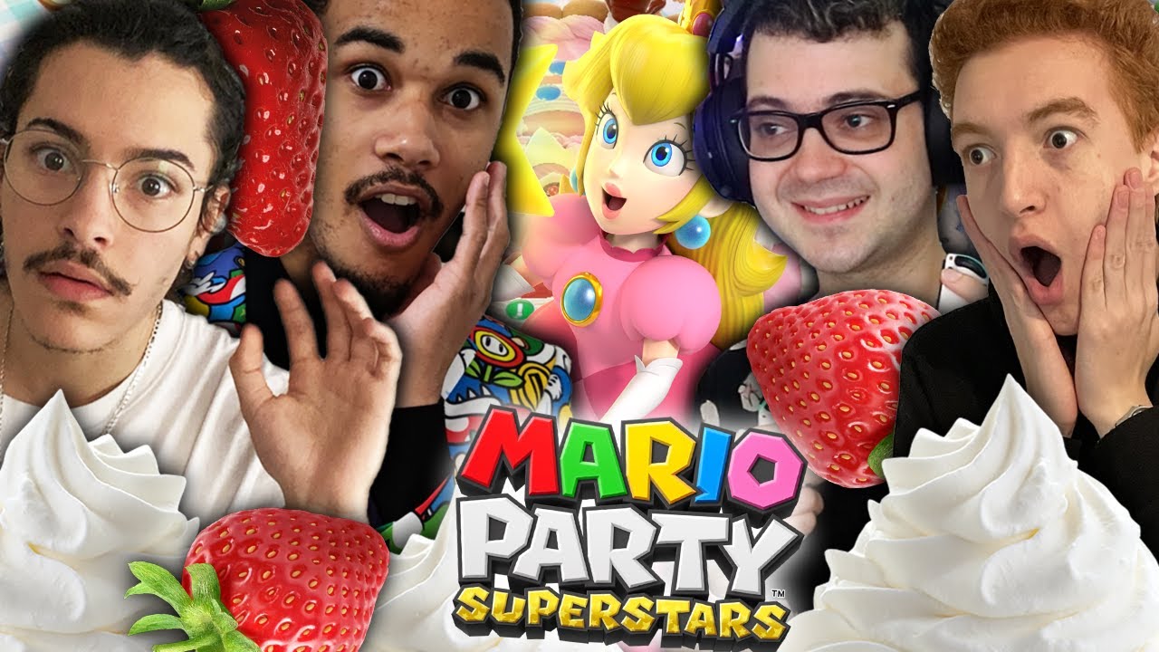 Le FAMEUX GÂTEAU D'ANNIVERSAIRE DE PEACH ! 🎂🍓 - MARIO PARTY SUPERSTARS #05
