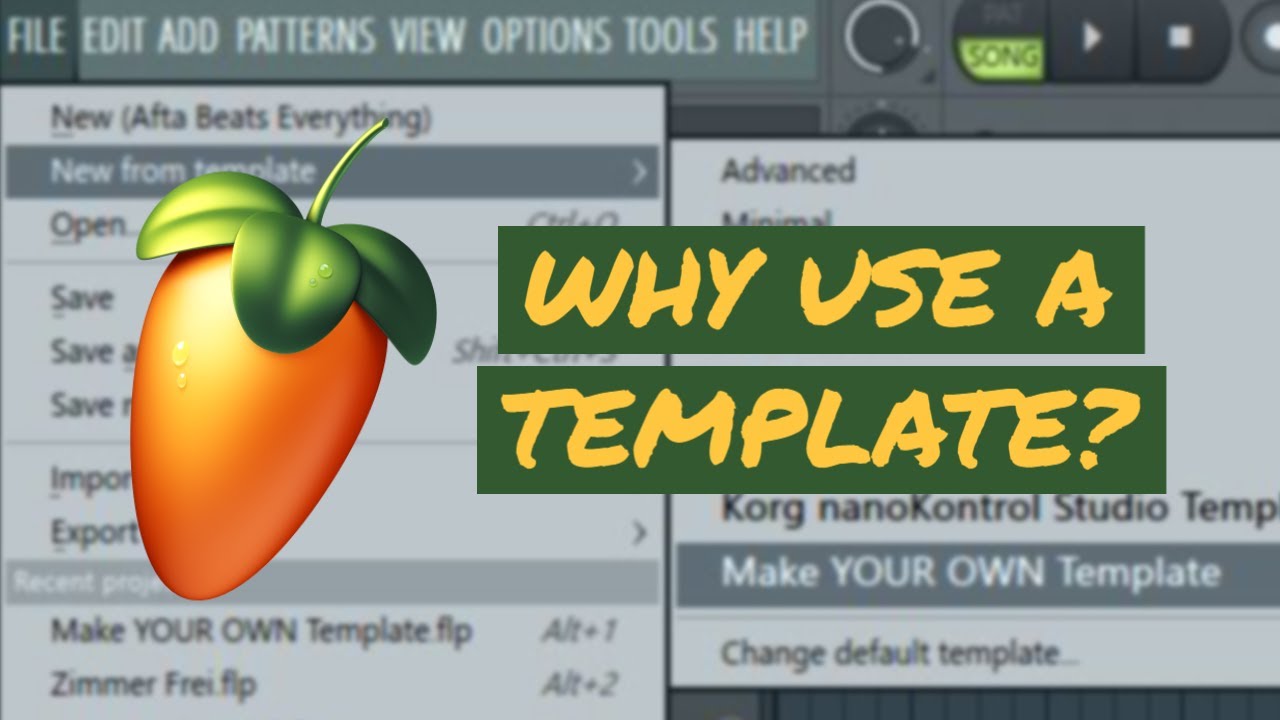 How To Make YOUR OWN Template In FL Studio and WHY
