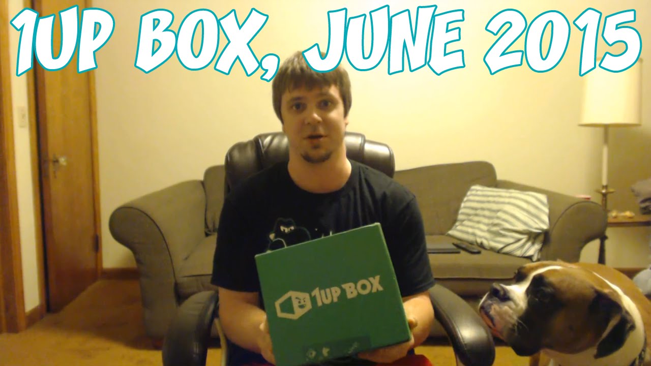 1UP Box Unboxing - June 2015 - ARCADE!