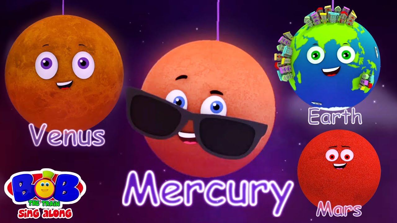 Planet Song for Kids | Learn the Planets | Solar System Nursery Rhyme
