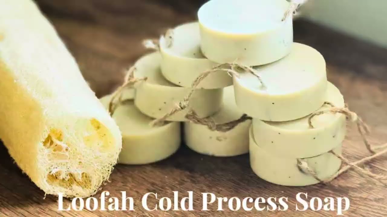 Loofah Cold Process Soap
