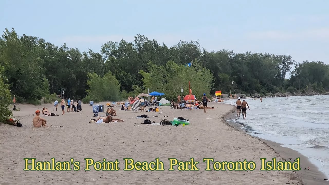 Hanlan’s Point Nude Beach Park | Toronto Islands 4K
