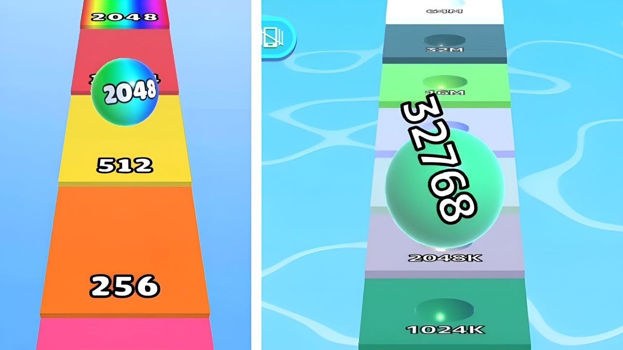 Ball Merge 2048 - Ball Run Infinity 1024K