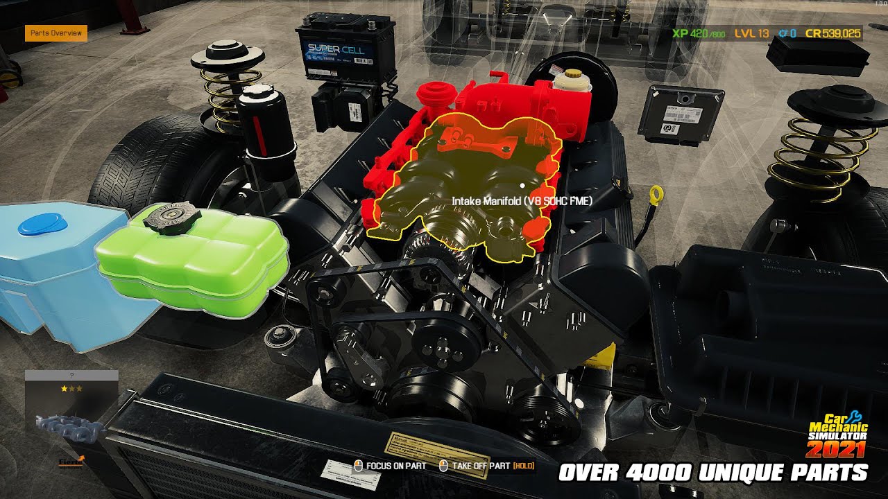 『Car Mechanic Simulator 2021』#4　レストアチャレンジ続き枠