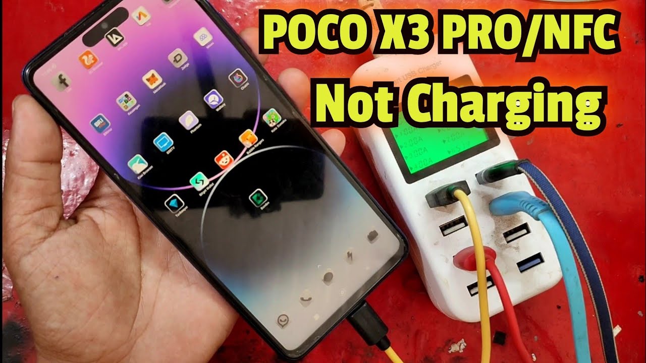 SERVIS HP POCO X3 PRO/NFC TIDAK MAU DI CAS(NOT Charging)
