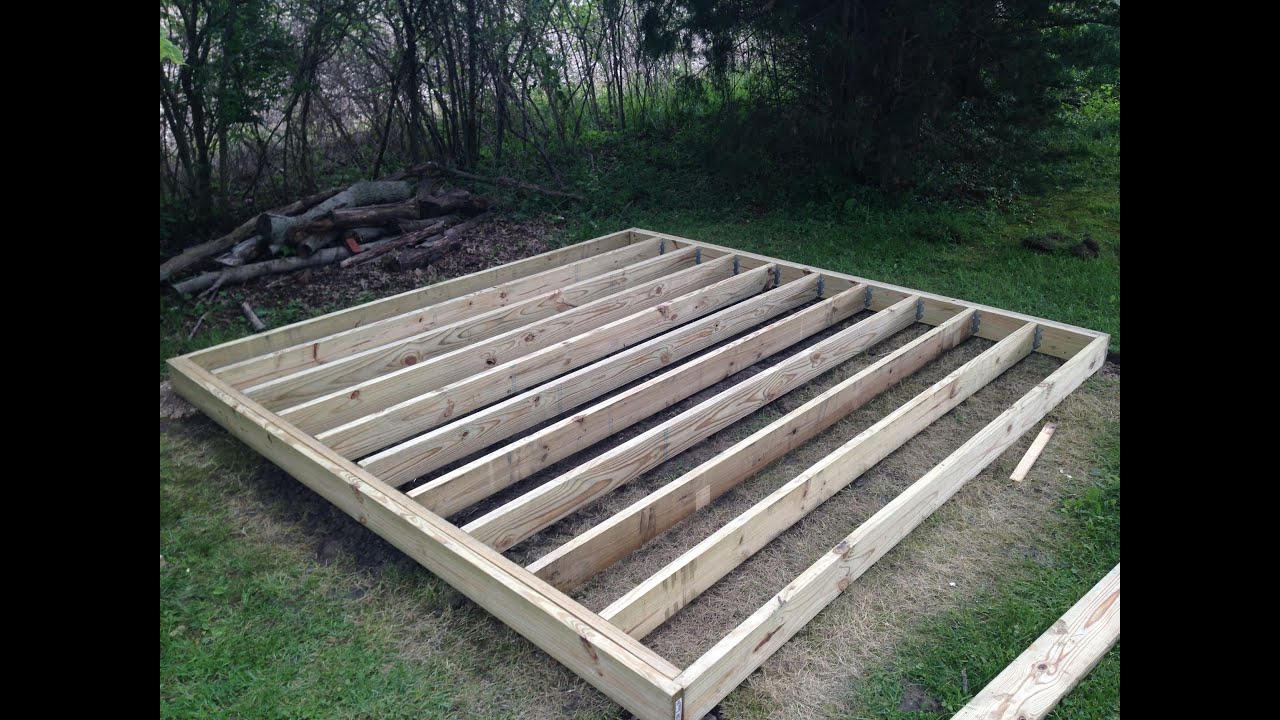 How To Build a Mini Barn - Part One: Foundation