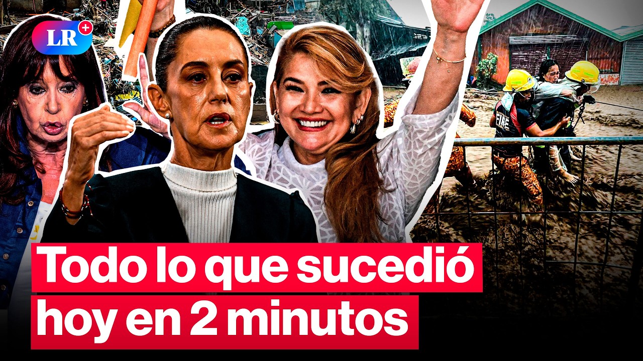🚨PERÚ declara a CLAUDIA SHEINBAUM como PERSONA NO GRATA | Noticias del 6 de noviembre | #LR