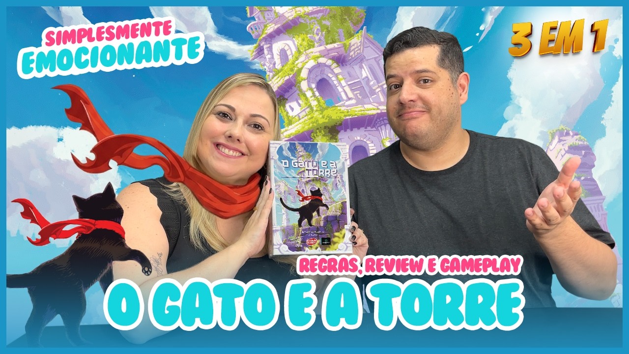 O Gato e a torre | 3 em 1 Regras, Review e Gameplay