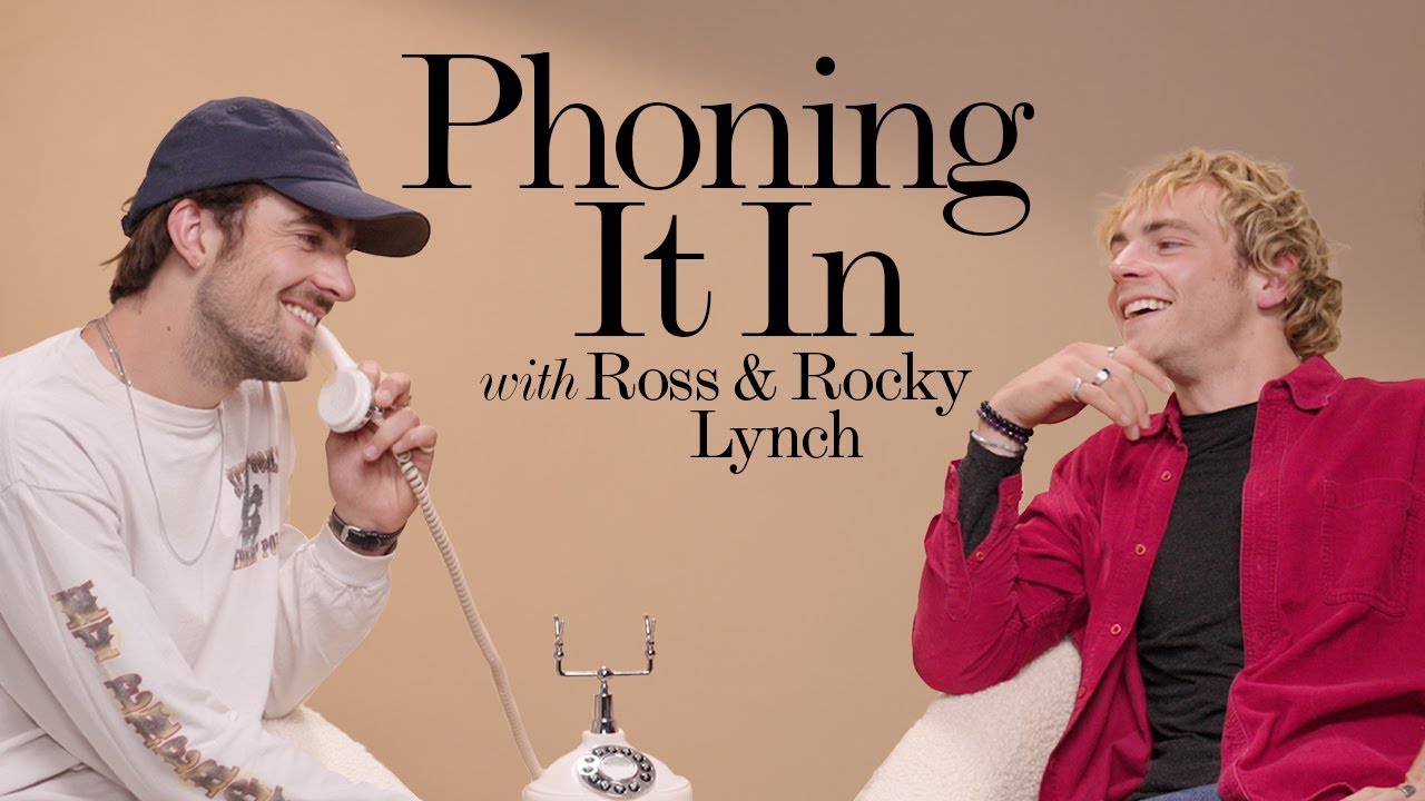 Ross & Rocky Lynch Prank Call Their Mom and Manager | Phoning It In | ELLE