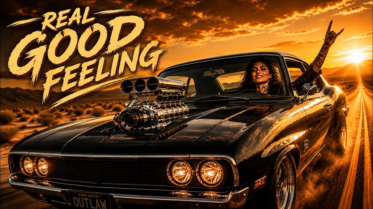 REAL GOOD FEELING | Neon Outlaw Desert Drive