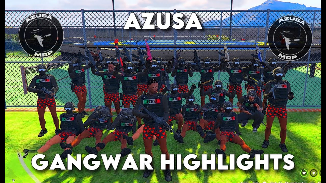 AZUSA VS BDF 🔫💎 | GANGWAR HIGHLIGHTS | MRP
