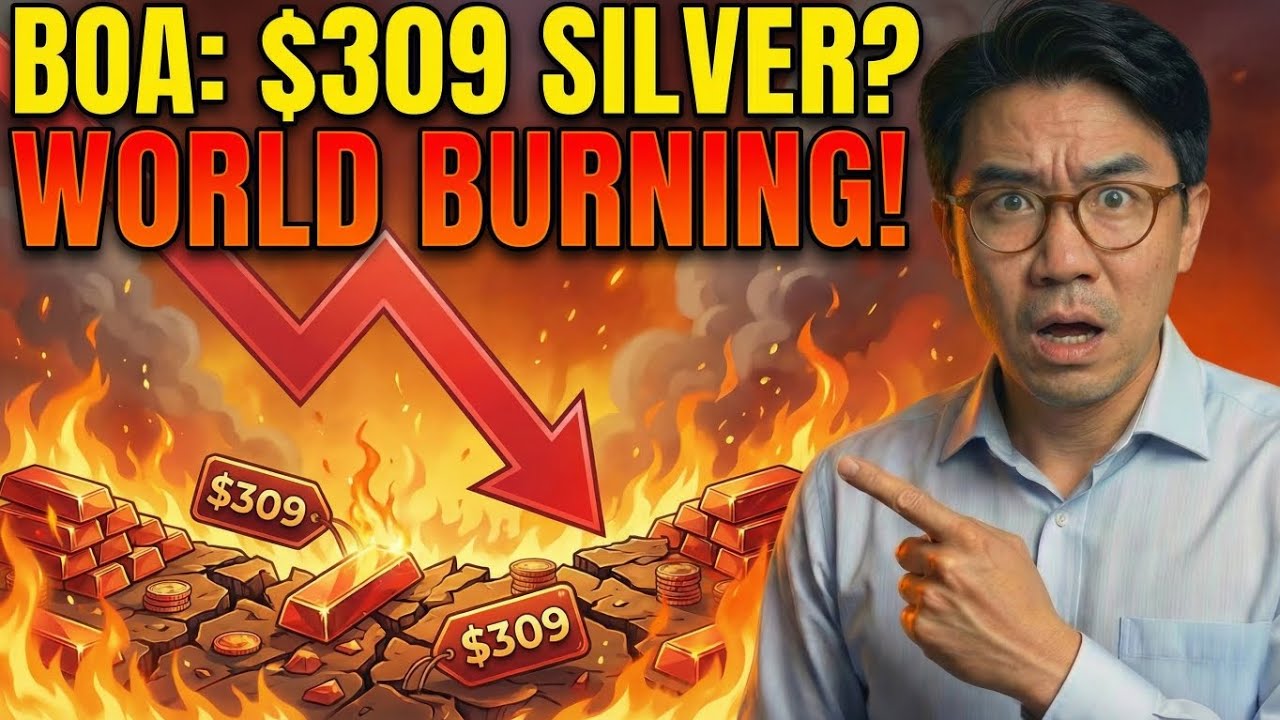 BoA $39 Silver Forecast Just Dropped – But the World Outside Is Burning