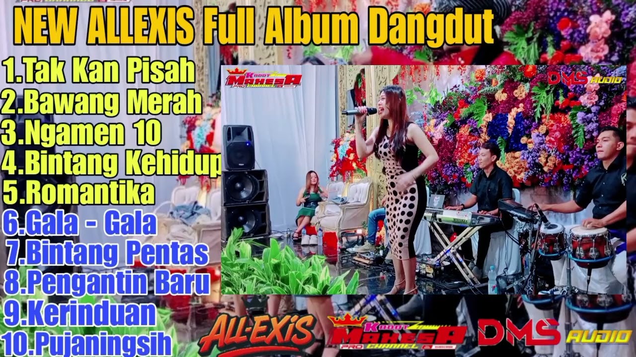Full Album Dangdut Koplo Terbaru - New ALLEXIS - Bass Glerrr 