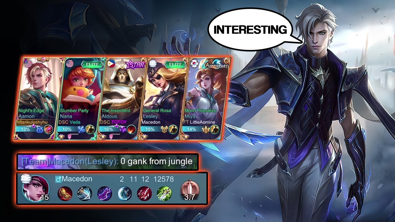 Самый Интересный Матч С Этим Новым Метовым Аамоном | Mobile Legends