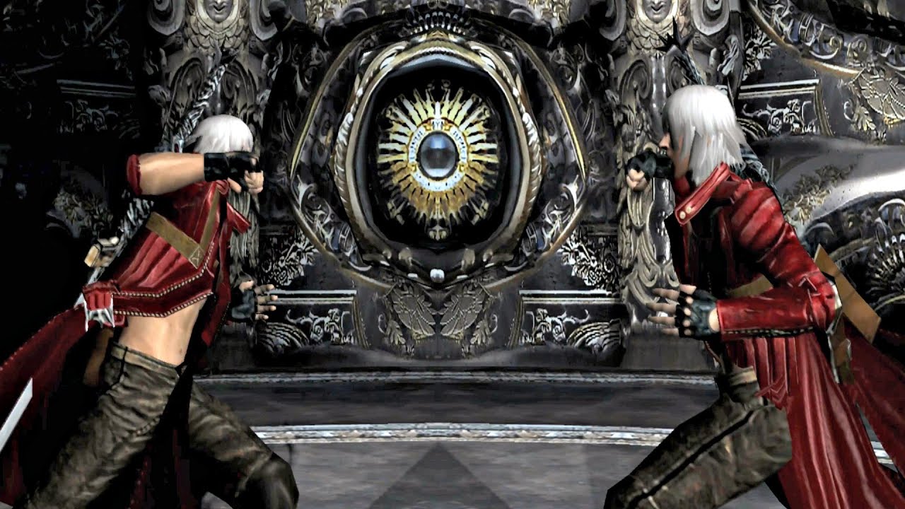 Dante Vs Dante Doppelganger Boss Fight - Devil May Cry 3 HD Remaster PS5 (4K Ultra HD)