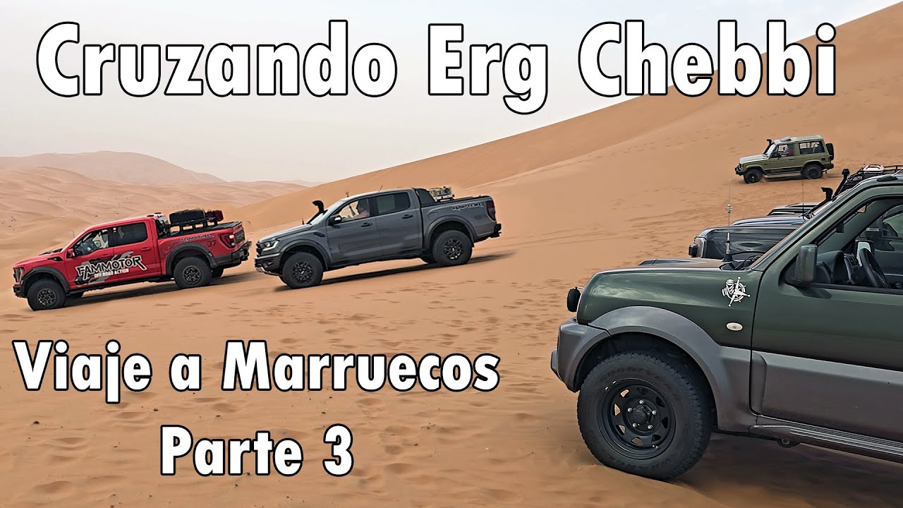 Desafío Marruecos: Aventura en el Erg Chebbi con el Suzuki Jimny 🌵(Parte 3)
