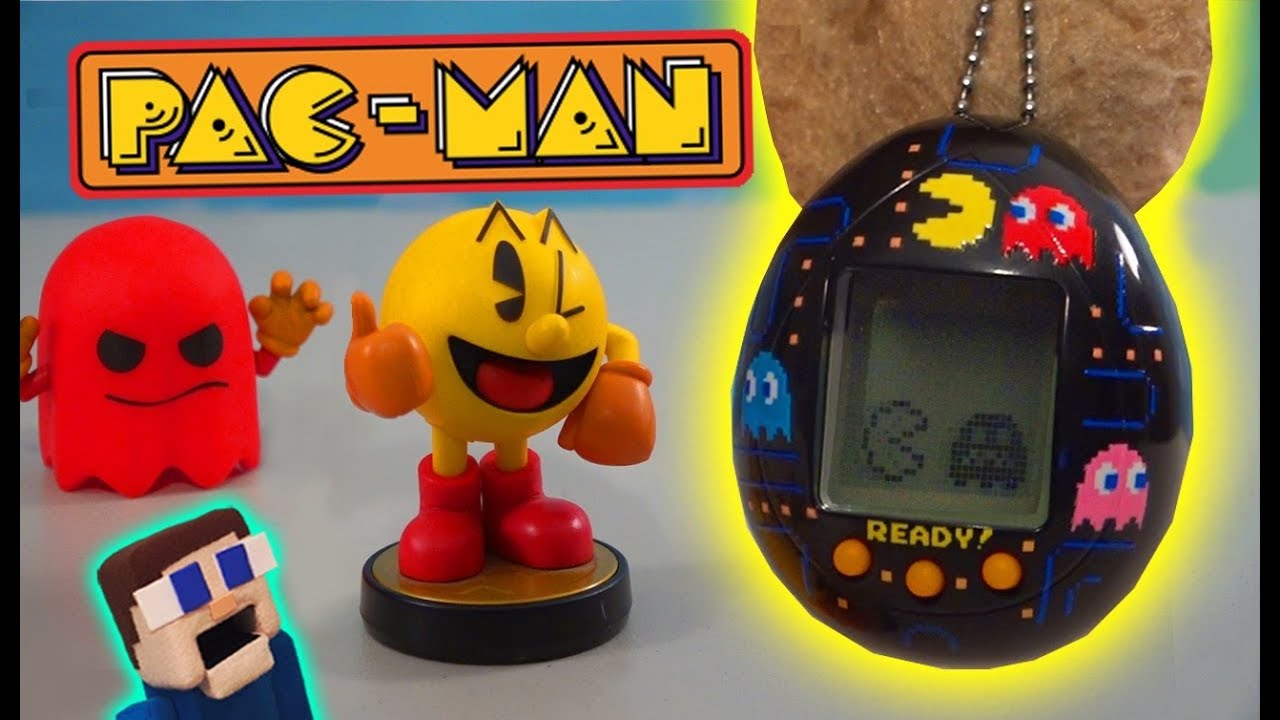CHOMP Those Ghosts PAC-MAN! Tamagotchi Tiny Arcade Video Game