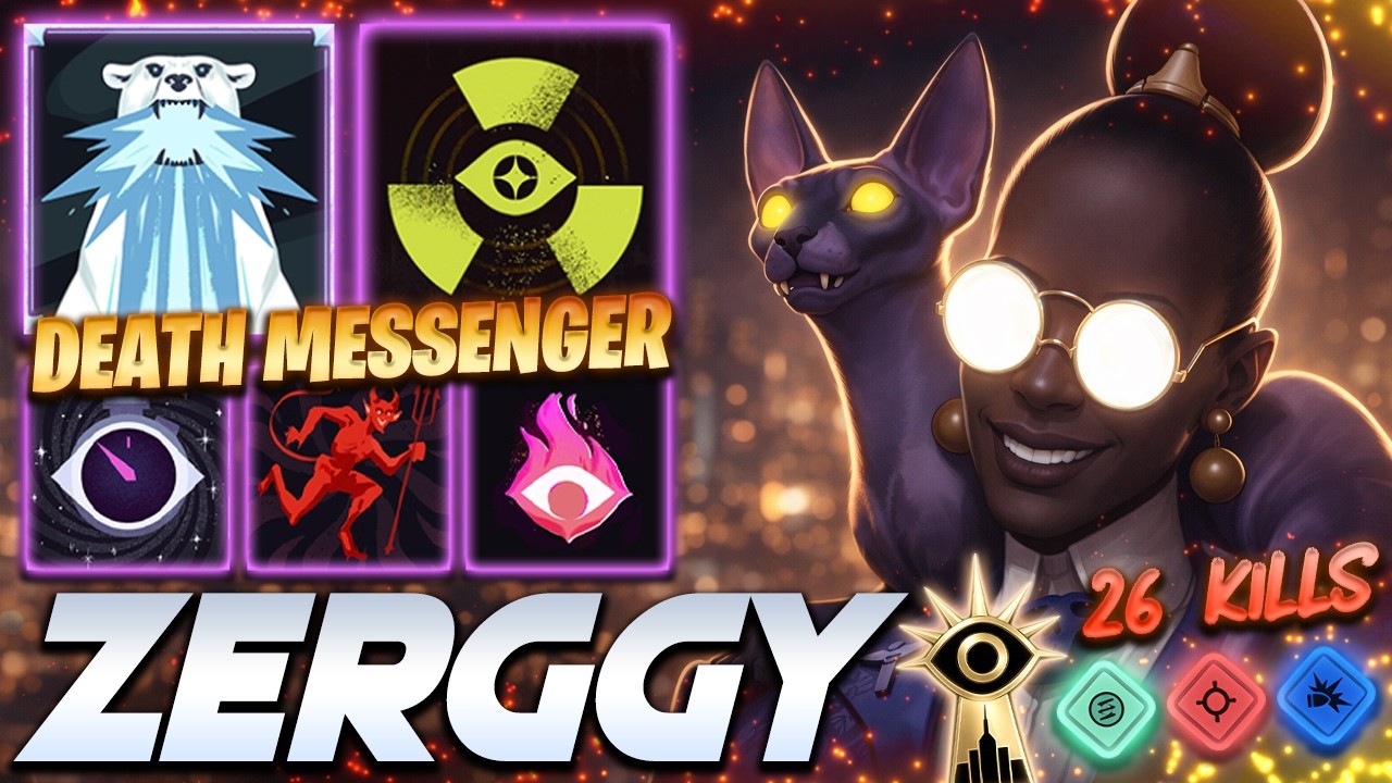Zerggy Calico DEATH MESSENGER 26 KILLS - Deadlock Pro Gameplay & Guides [Watch & Learn]