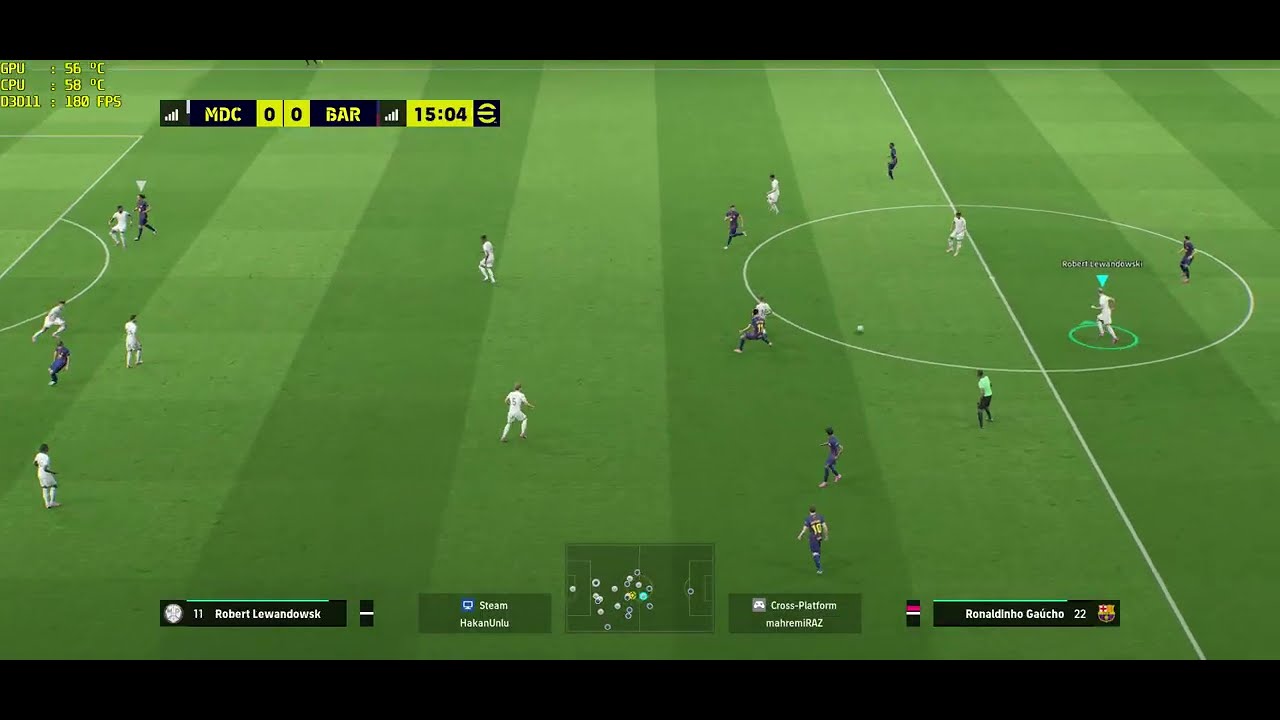 #eFootball2026 0123 Milyonluk #Barcelona ve #Realmadrid 50 coin için 120 dk oynadı =)