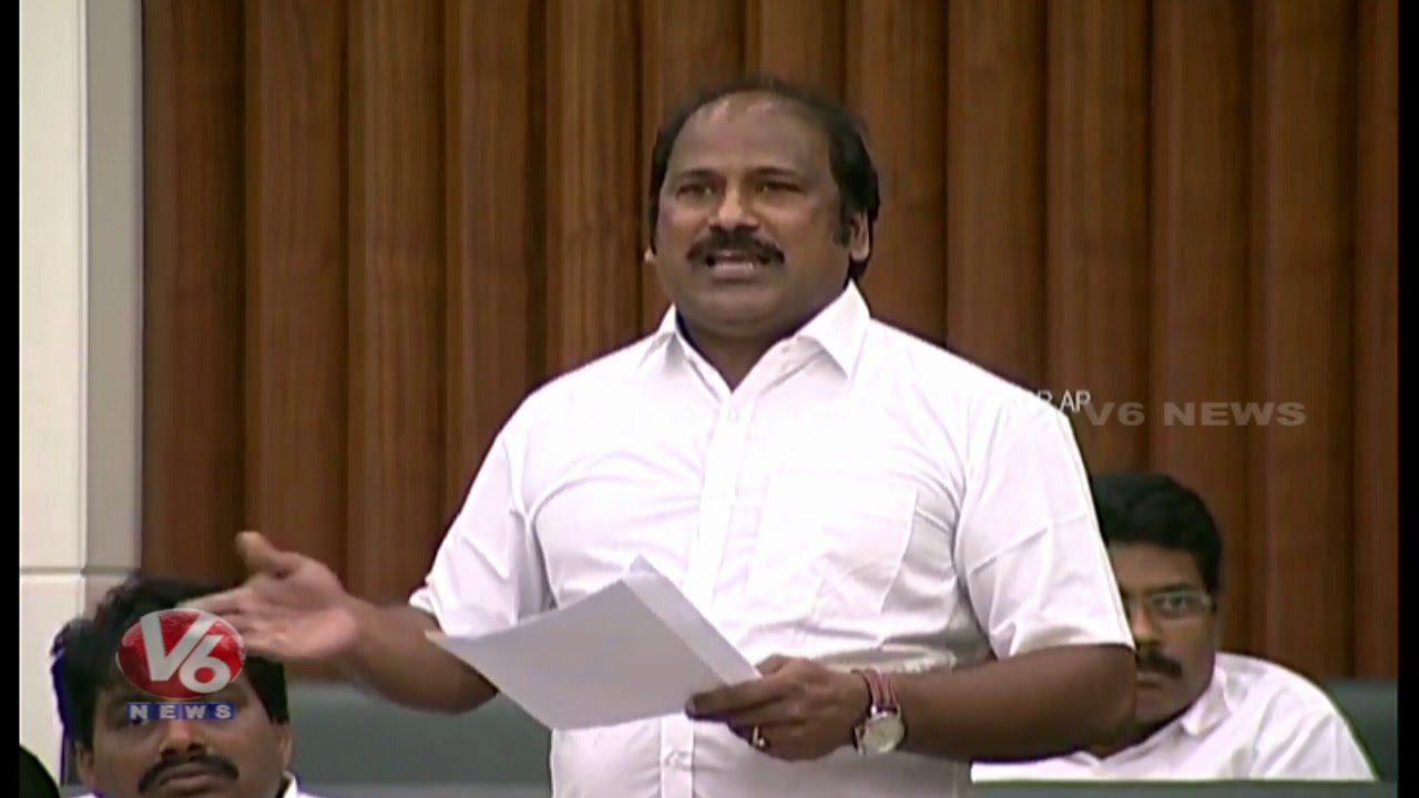 YCP MLA Sudhakar Babu Speech In AP Assembly | V6 Telugu News