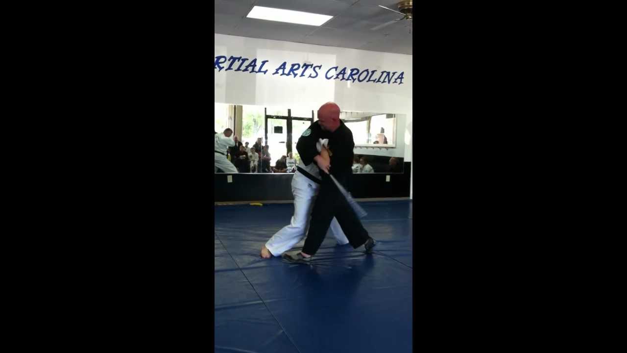 Hapkido Testing - Weapon Defense Demo